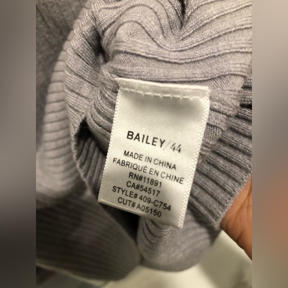 Bailey 44 All In Ribbed Cross-Front Sweater - Picture 8 of 9